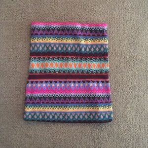 Tight colorful skirt